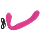 California Exotic Novelties Rechargeable Love Rider Strap On Pink at $59.99