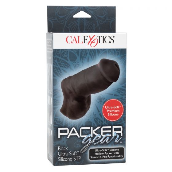California Exotic Novelties Packer Gear 5 inches Utra Soft Silicone STP Black at $29.99