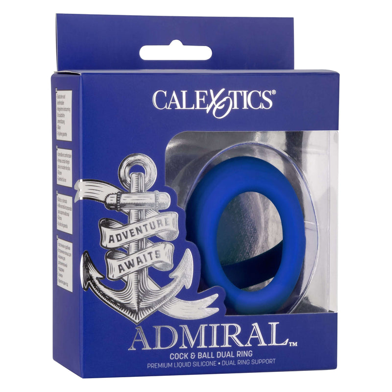 California Exotic Novelties Admiral Cock and Ball Dual Ring at $10.99