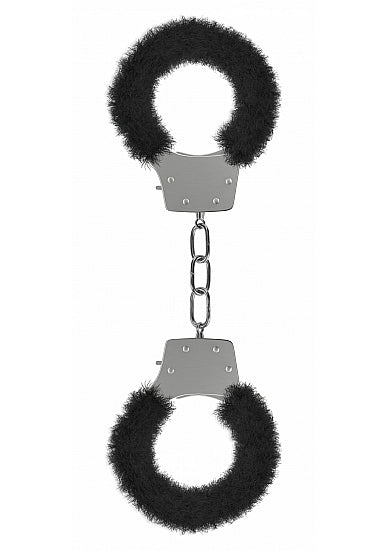 SHOTS AMERICA Ouch Pleasure Handcuffs Furry Black at $11.99