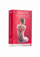 SHOTS AMERICA Ouch Japanese Mini Rope 1.5 meter Red at $4.99