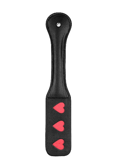 SHOTS AMERICA Ouch! Paddle Hearts Black at $8.99