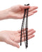 SHOTS AMERICA Ouch Silicone Spiral Screw Plug Set Beginner Urethral Sounding Black at $29.99