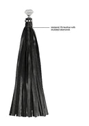 SHOTS AMERICA Diamond Studded Whip Black at $32.99