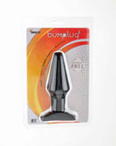 Ignite Large Butt Plug in Black Dark Skin Tone Packaging by Si Novelties