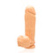 SI Novelties Thick Cock with Balls 9 inches Beige with Suction Cup at $25.99