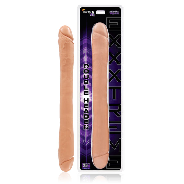 Extreme Double Dong 23" Flesh" - A Premium Pleasure Experience from Si Novelties