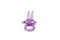 SI Novelties Ribbidy Rabbit Vibrating Cock Ring Purple at $14.99