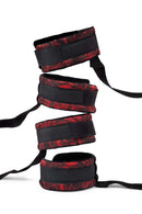 ROSEGASM BED RESTRAINT KIT W/ BLINDFOLD-1