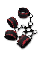 ROSEGASM 5PC HOG TIE SET W/ BLINDFOLD-1