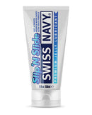 Swiss Navy Slip N Slide Jelly Lubricant 5 fl. oz tube with ultra-thick, non-greasy formula for comfort and long-lasting lubrication.
