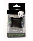Sport Fucker Ergo Balls 40mm Black Ball Stretcher - Pure Liquid Silicone Pleasure