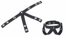 Spartacus Spartacus Leathers Cock Gear Black V Style Cock and Ball Divider at $14.99