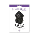 SINCERELY LACE FUR LINED HAND CUFFS-1