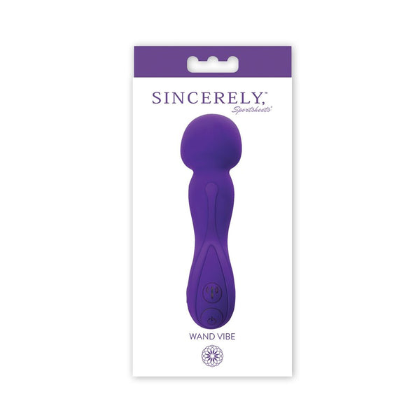 Sport Sheets SINCERELY WAND VIBE PURPLE at $51.99