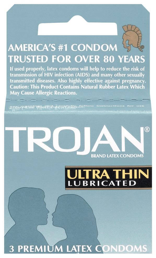Trojan Sensitivity Ultra Thin 3 Pack