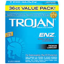Trojan Brand ENZ Lubricated Latex Condoms - 36 Pack for Safety and Comfort