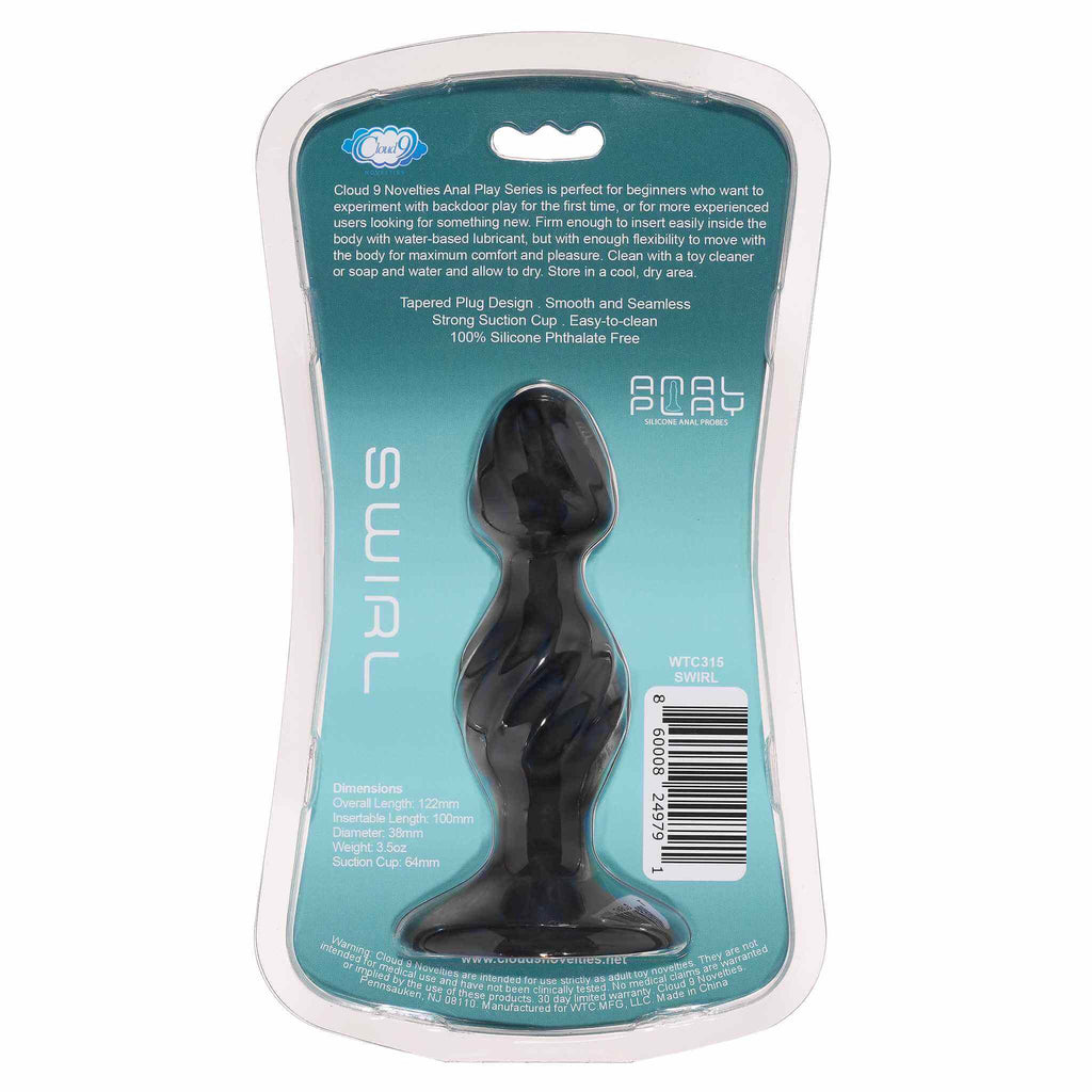 Anal Play Silicone Swirl Anal Play Silicone Swirl