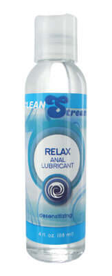 XR Brands CleanStream Relax Desensitizing Anal Lube 4 oz at $19.99
