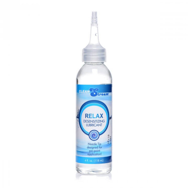 XR Brands Cleanstream Relax Anal Lube Desensitizing with Tip 4 Oz at $21.99
