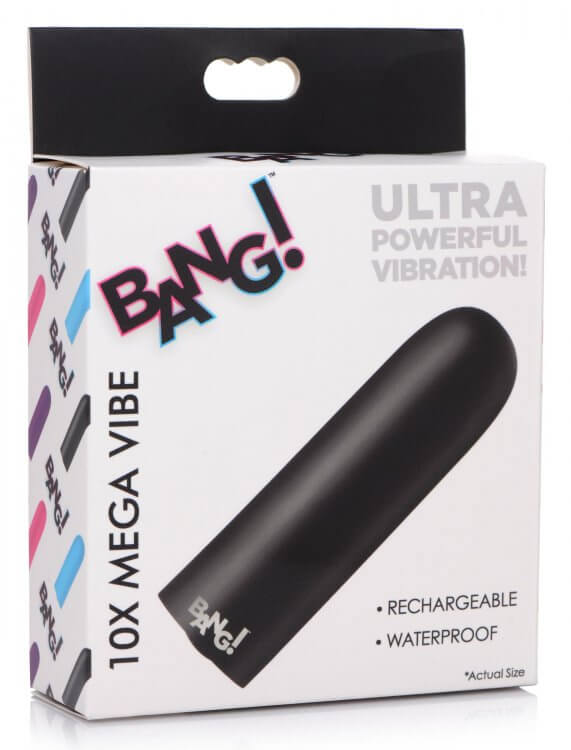 XR Brands Bang 10X Mega Vibe Black at $22.99