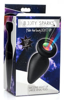 XR Brands Booty Sparks Silicone Light Up Plug Large at $19.99