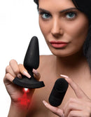 XR Brands Booty Sparks Laser Fuck Me Small Anal Plug with Remote Control at $59.99