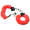 XR Brands Master Series Cuffed In Fur Furry Handcuffs Red at $10.99