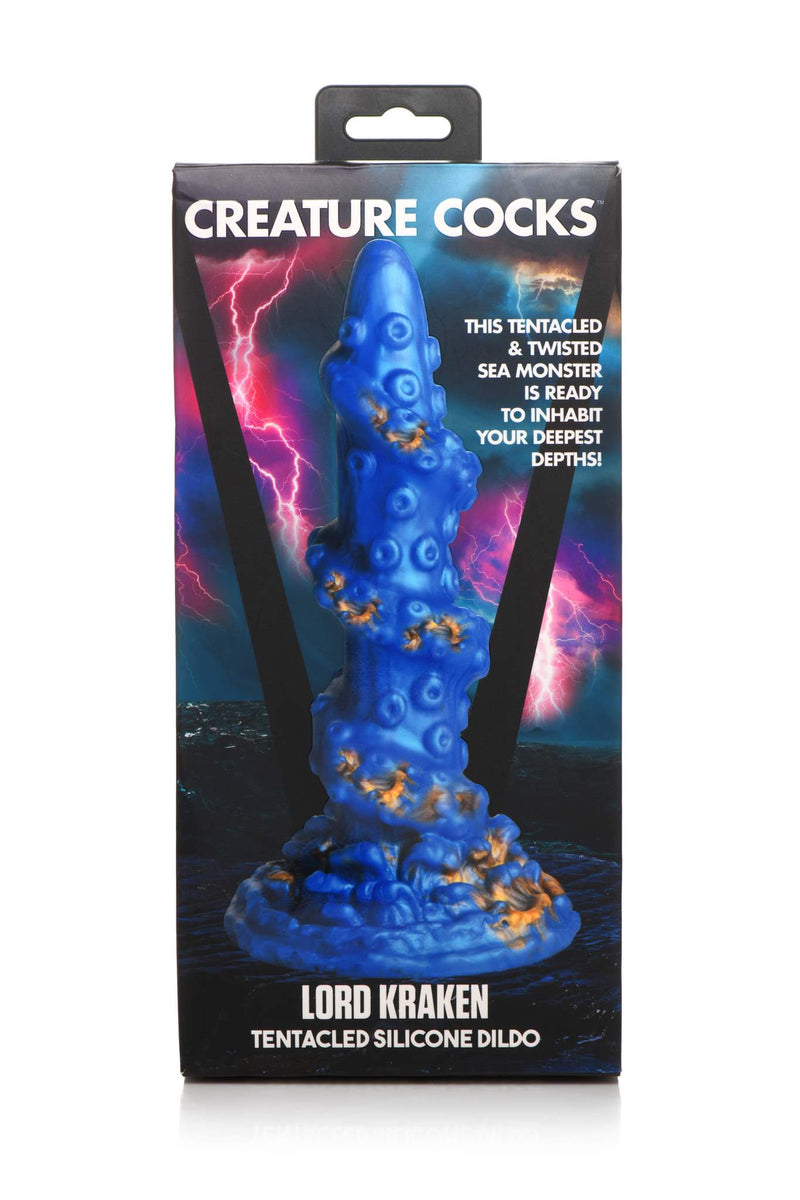 CREATURE COCKS LORD KRAKEN TENTACLED SILICONE DILDO (out end May)-6