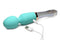 PRISMS VIBRA-GLASS 10X TURQUOISE GLASS WAND DUAL END-7
