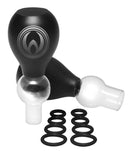 Master Series Pyramids Nipple Bulbs with O Rings set for enhanced nipple play and amplified sensations.