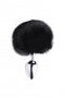 XR Brands Tailz Oynx Tail Anal Plug Black Faux Fur* at $21.99