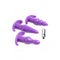 XR Brands Trinity Vibes 4 Piece Vibrating Anal Plug Set Purple at $27.99