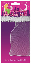 Bride To Be Bar Glass Veil - Fun Bachelorette Party Accessory in Packaging
