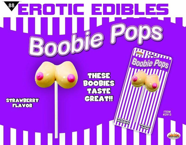 HOTT Products BOOBIE POPS STRAWBERRY at $3.99