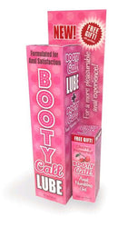 Booty Call Anal Lubricant and Numbing Gel Combo packaging showcasing lube and numbing gel for anal satisfaction.
