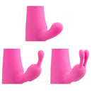 Adrien Lastic Butch Cassidy silicone rabbit vibrator attachments showcasing customizable stimulation options.