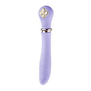 ZALO Desire Pre-Heating Rechargeable Thruster Fantasy Violet from Sweet Magic Series with soft tip and storybook-inspired details.