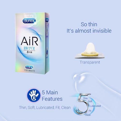 Paradise Products Durex Air 3 Count Latex Condoms at $4.99