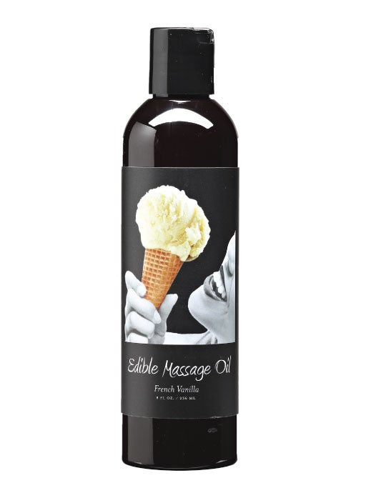 Earthly Body Earthly Body Massage Oil Edible Vanilla 8 Oz at $13.99
