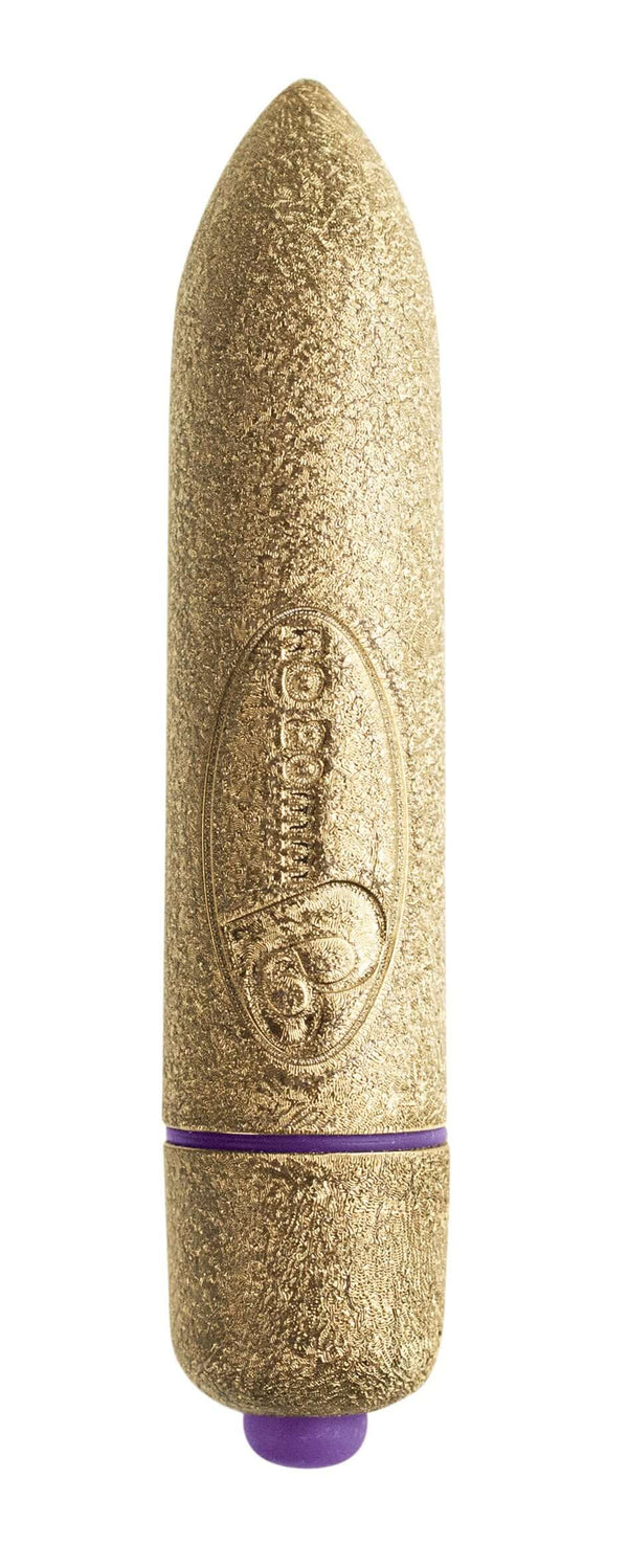 Rocks Off BULLET 80MM 7 SPEED GOLD PASSION at $12.99