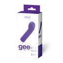 Vedo GEE PLUS RECHARGEABLE VIBE INTO YOU INDIGO at $43.99