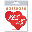 PASTEASE LOVE YES RED HEART PASTIES-0