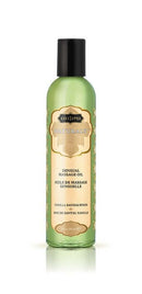 Kama Sutra Naturals Massage Oil Island Vanilla Sandalwood 8 Oz Bottle