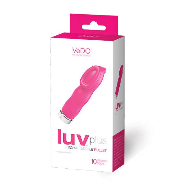 Vedo Luv Plus Rechargeable Vibe Foxy Pink at $41.99
