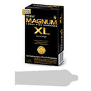 Trojan Magnum XL Condoms 12 Pack - Extra Large and Lubricated for Superior Comfort and Protection