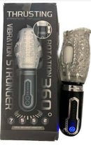 Male Rose Toy 3.0 Upgrade box and device featuring thrusting, vibrating, and rotating functions for enhanced pleasure experience.