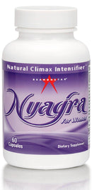 Nyagra Female Climax Intensifier 60 Count Bottle - Enhance Female Pleasure and Intimacy