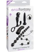 Anal Fantasy Beginner's Fantasy Kit packaging showcasing five anal toys.