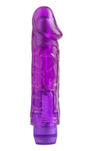 Purple Juicy Jewels Plum Teaser Vibrator - Waterproof, Phthalate-Free Jelly Material
